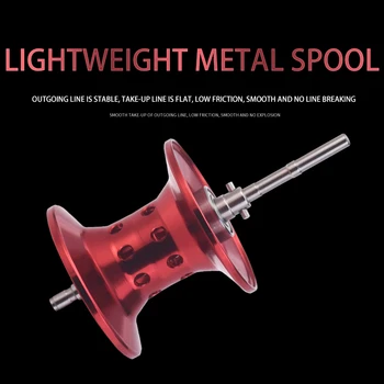 Lizard Letvægts Metal spool-19+2 Rustfrit Stål Leje 7.2 Høj andel Firma Anticorrosive håndtere baitcasting reel