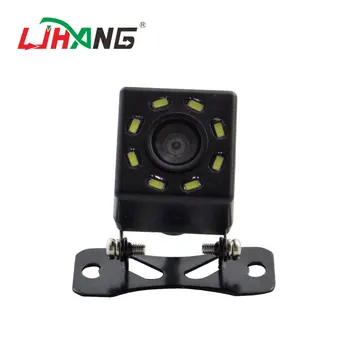 LJHANG Bil førerspejlets Kamera Universal Backup Parkering Kamera 8 LED Night Vision Vandtæt 170 Vidvinkel HD-Farve Billede