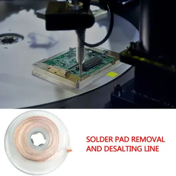 Lodde Pad Desoldering Wire Tin Suge Ledning Oxidation Og Korrosion Modstand Termisk Ledende Tin Suge Tape