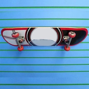 Longboard Skateboard Bøjle vægbeslag, Akryl Klar Mount, Display Rack, til Opbevaring af Alle Dine Skateboards