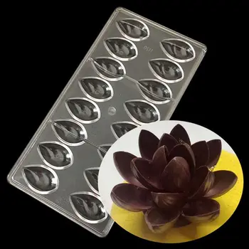 Lotus Facon PC-Polycarbonat Chokolade Skimmel 3D Mad Chokolade Mould Køkken Redskaber til at Bage Formen Værktøjer