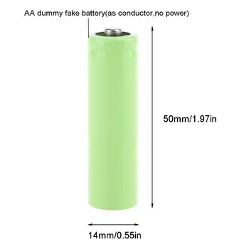 LR6 AA-Batteri Eliminator 2m USB Power Supply Kabel Erstatte 1 til AA-Batteri 4stk