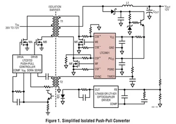 LTC3901EGN LTC3901 - Sekundære Side Synkron Driver til Push-Pull-og Full-Bridge-Konvertere