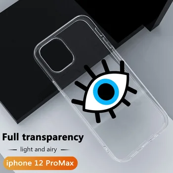 Lucky Eye Onde Øje Cover til iPhone 12 Pro Max antal Case Til iPhone 11 Pro Max antal XR-X XS SE Antal I 2020 7 8 6 6S Plus TPU Telefonen Tilfælde Capa