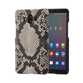 Luksus For Huawei P9 Plus Luksus, håndlavet ægte python Hud læder telefon-etui i Ægte Læder telefonen sag