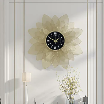 Luksus Guld Kreative vægur Nordisk Stil Digital Wall Clock Store Digitale Nyhed Levende Reloj De Forhold, boligindretning EH50