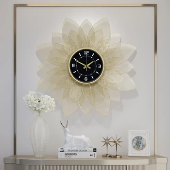 Luksus Guld Kreative vægur Nordisk Stil Digital Wall Clock Store Digitale Nyhed Levende Reloj De Forhold, boligindretning EH50