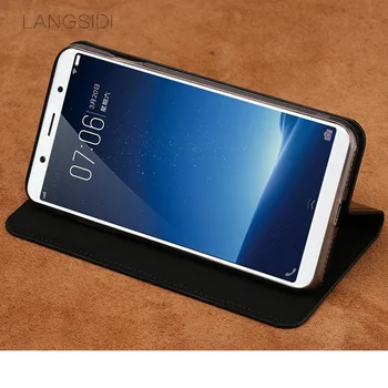 Luksus mærke telefonen tilfælde business mønster klaptelefon dækning For Huawei Nova 2 telefon case håndlavet brugerdefineret behandling
