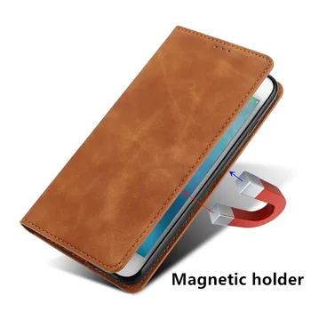 Luksus PU Læder Magnetic Telefon Taske-Kortholderen For Xiaomi Mi10 Lite Tilfældet For Xiaomi Note 10 Lite Flip Case Stå Hylster