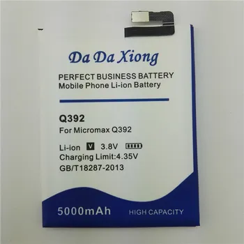 Lyn Levering 5000mAh Micromax Q392 Batteri for micromax Q392 mobiltelefon batteri