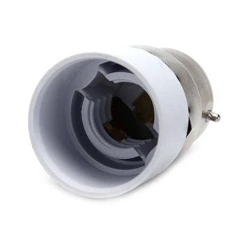 Lys&Lighitng Skrue LED Pære Sokkel B22 At E14 Adapter Led Lampe Pære Base Holder Converter Brandsikker Materiale Til Hjemmet