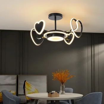 Lysekrone i 2020 enkel moderne spisestue lampe nordeuropa lys luksus atmosfære, soveværelse, værelse lampe