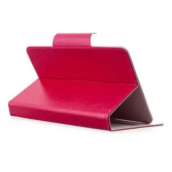 Læder cover PU Læder Tablet-PC ' en Beskyttende Tilfældet med Kort Slot-Dæksel for 7 tommer anti skid interiør Multi-justerbar vinkel