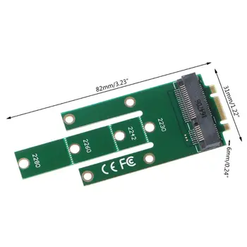 M. 2 B-Tasten til at mSATA-Adapter-Kort, Mini PCI-e Ekspansion Add-on Converter SSD 2242 2230 2260 M. 2 B Stik yrelsen