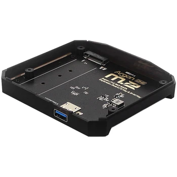 M. 2 udvidelseskort USB 3.0 til M. 2 SATA SSD-Adapter til Raspberry Pi 4 Model B Base for Argon EN V2/M. 2 Tilfælde