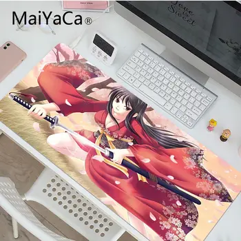 MaiYaCa Hot Salg Animationsfilm kriger Gummi Mus Holdbar Desktop Musemåtte Gratis Fragt Stor musemåtte Tastaturer Mat