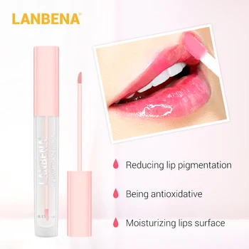 Makeup, Læift, Lip Lightening Serum Cherry Fugtgivende Fjerne Melanin Pink Læber Langvarig Kosmetik Plumper Værktøj