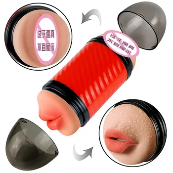 Mandlige masturbator 3D-vibrerende vagina fast fisse sex toy mand penis massage sugekop holder erotisk voksen varer butik masturbator