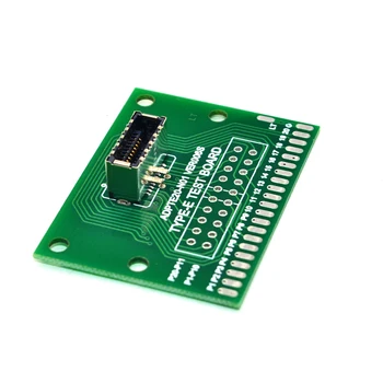 Mandlige og Kvindelige TYPE-E Test PCB Board Universal Bord med USB 3.1 TYPE-E Port 43*33MM 20-Pin TYPE-E Test Stik Adapter