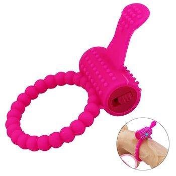 Mandlige sex-legetøj Silicium Vibrerende Penis Ringe Mandlige Forsinkelse Sædafgang, Voksen Sex Legetøj til Mænd Erotiske Produkter Indbygget Batteriets