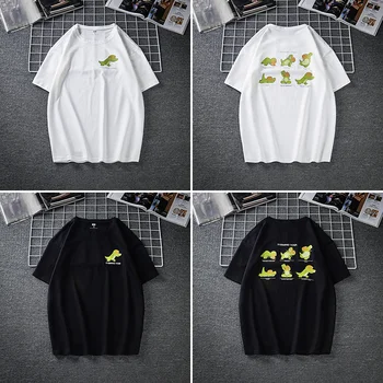 MANLORIC 2020 Bomuld Casual Harajuku Grafisk Mænd Tshirt Fra Hvide Mænd Tøj Overside T-Shirt Hip Hop Tops Tees Streetwear