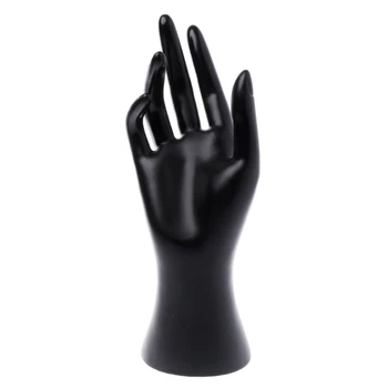 Mannequin Hånd Finger Handske Ring Armbånd Armbånd Smykker Display Stand Holder