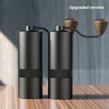 Manuel Kaffekværn, Aluminium Og Miller Mini Bean Fræsning Bærbare Køkken Slibe Værktøjer Køkken Nyttigt Produkt