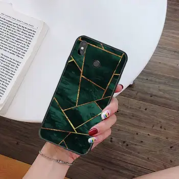 Marmor geometriske segmentering Telefon Tilfældet For Xiaomi Redmi mi bemærk, max antal 3 5 6 8 9 10 t S SE-lite pro Blød Silikone Shell Cover