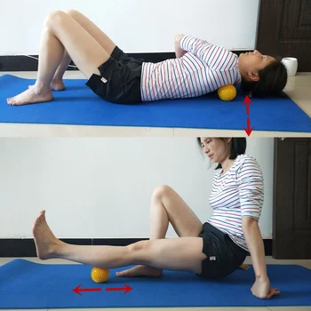 Massage Ball Roller PVC Stress Relief for Krop Yoga Fitness Pilates Muskler Fod CMG786