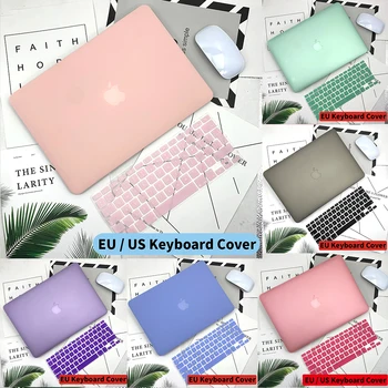 Mat Hard Case Laptop Case Til Macbook Air M1 Chip A2337 A2179 Tilfælde 2020 Air Pro 13 A2289 A2338 Tilfælde Med Gratis Tastatur Cover
