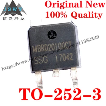 MBRD20100CTTR Diskrete Halvledere Transistor Schottky Diode IC Chip Brug for DIY arduino-Gratis Fragt MBRD20100CTTR