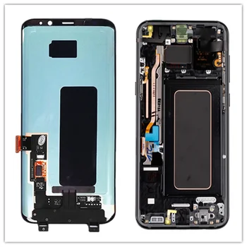 Med Døde Plet OPRINDELIGE S8+ LCD-For SAMSUNG Galaxy S8+ G9550 Vise S8 Plus G955 G955F og LCD-Touch Screen Digitizer Assembly