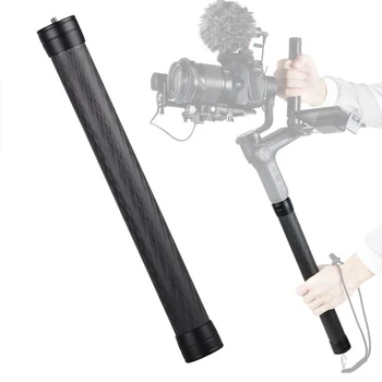 Med Skrue Stabilisator Stick Selfie Forlængelse Pole Justerbar Håndholdte Gimbal 1/4 Interface Glat Fotografering Til DJI Ronin S