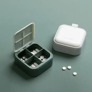 Medicin Kassen Medicin Max Medicin Max Bærbare Forseglet Pille Opbevaringsboks Opdelt Bærbare Mini Medicin Box