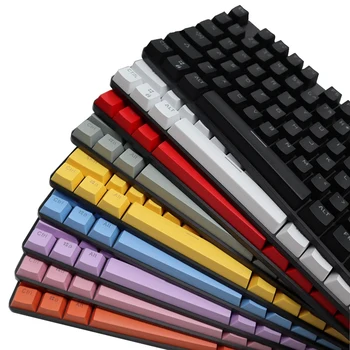 Mekaniske Tastatur Universal Tasterne ABS 104 Nøgler engelske Tegn Gennemsigtig Tasterne