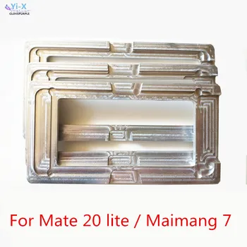 Metal LCD-Ydre Glas Positionering Kalibrering Tilpasning Mug, Skimmel for Huawei Mate 20 Lite / Maimang 7