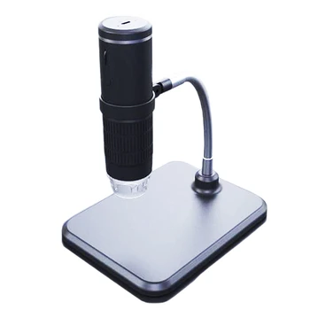 Mikroskop 2MP Digital Mikroskop 1000X Zoom WiFi Mikroskop med 8 Justerbare LED-Lys til Smartphones og Tablets