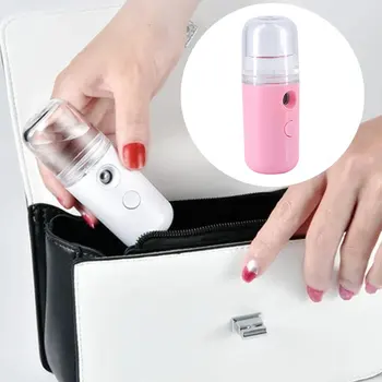 Mini Bærbare USB-Genopladelige Nano Mister Luftfugter Køling Tåge Ansigt Luftfugter Spray, Fugtgivende Alkohol Spray Fugter