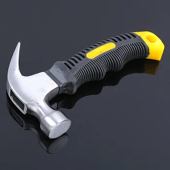 Mini Claw Hammer Plast Håndtag Træbearbejdning Hammer Værktøjer Mærke Rustfrit Stål Hammer Konstruktion Værktøj