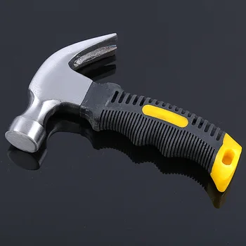 Mini Claw Hammer Plast Håndtag Træbearbejdning Hammer Værktøjer Mærke Rustfrit Stål Hammer Konstruktion Værktøj