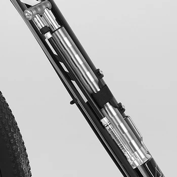 Mini Cykel Pumpe Aluminium Anti-støv Oppustelige Pumpe Universal til OS FR Dyse MC889