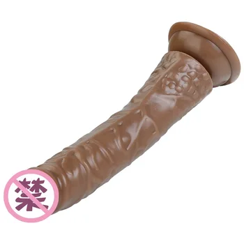 Mini dildo realistisk 8.3 tommer bløde Med Super Stærk Dildo Sex Legetøj til Kvinde Kunstig Penis G-Spot Voksen sex Gay masturbateur