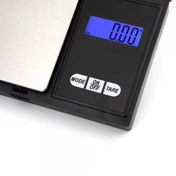 Mini Elektronisk Smykker Skala med Høj Præcision Multifunktion Holdbare Bærbare Egnet til Fødevarer, Smykker FPing