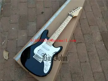 Mini Enkelt Bølge Elektrisk Guitar,Formue Paulownia Træ Krop og Palisander Gribebræt Chrome Hardware og BJ-378 379