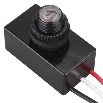Mini Fotocelle Fotoelektriske Skifte Lampe Skifte Sensor AC 80V-277V SASI