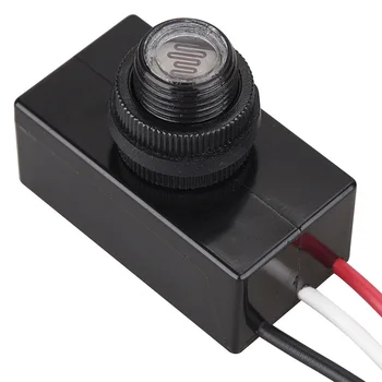 Mini Fotocelle Fotoelektriske Skifte Lampe Skifte Sensor AC 80V-277V SASI