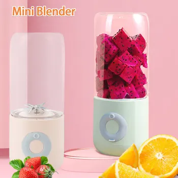 Mini Frugt Blender Portable Saftpresser Kop USB Mixer Flaske Rejse Hjem Frugt Smoothie Blender Lille køkkenmaskiner