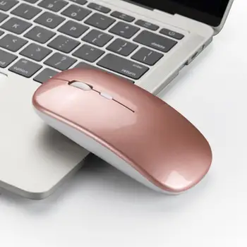 Mini Genopladelige Wireless Optical Gaming Mouse-USB-Modtager Til PC
