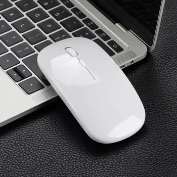 Mini Genopladelige Wireless Optical Gaming Mouse-USB-Modtager Til PC