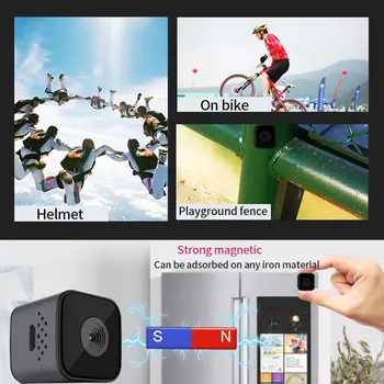 Mini Kamera WIFI SQ28 Vandtæt Bærbare Udendørs Action-Videokamera Med 1080p High Definition Night Vision CMOS-Sensor Optager